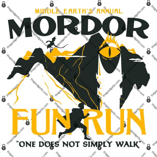 Mordor Fun Run T-Shirt