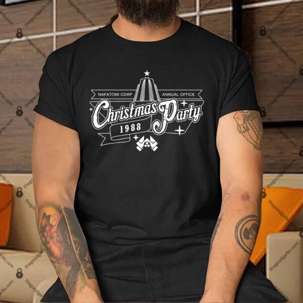 Nakatomi Plaza 1988 Christmas Party Holiday Shirt