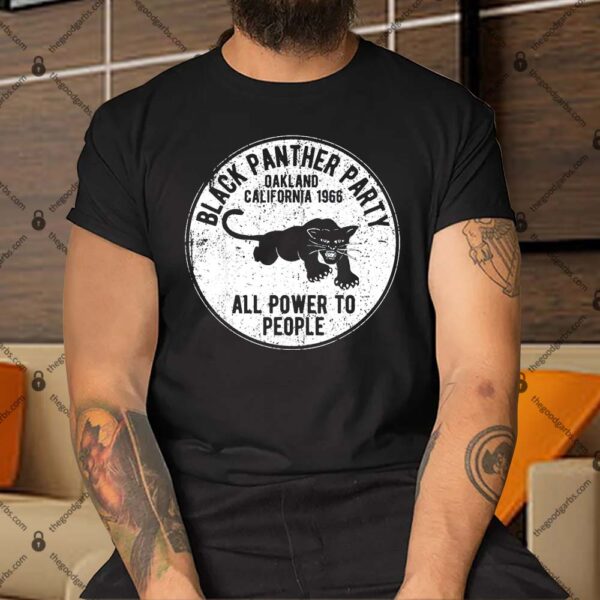 Oakland California 1966 Black Panther Party Shirt