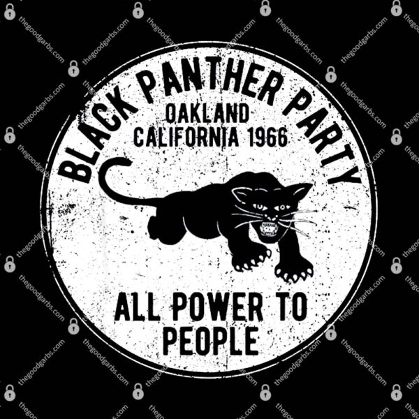 Oakland California 1966 Black Panther Party T-Shirt