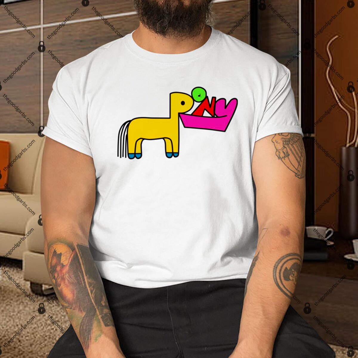 Pony Rex Orange County Shirt