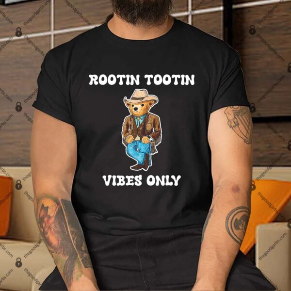 Possum Cowboy Rootin Tootin Vibes Only Shirt
