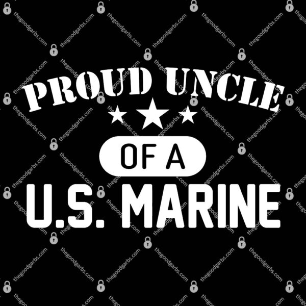 Proud Uncle Of A US Marine T-Shirt