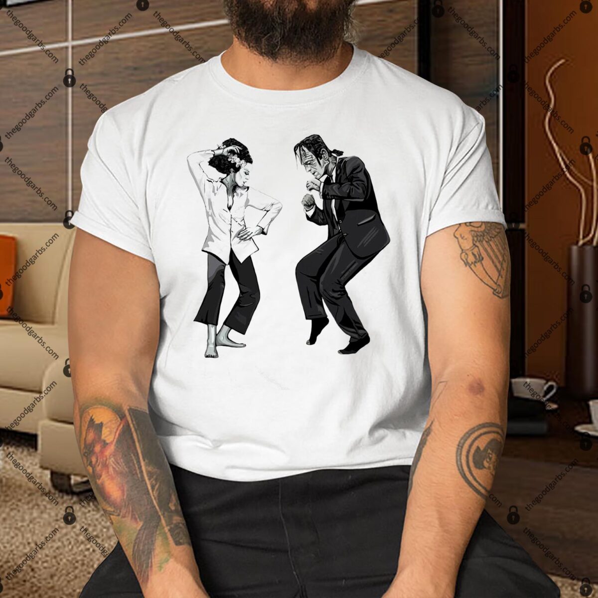 Pulp Frankenstein Dancing Monster Shirt