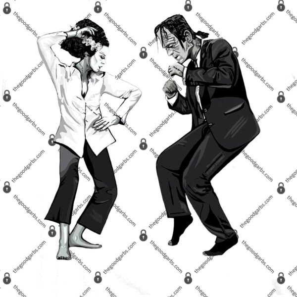 Pulp Frankenstein Dancing Monster T-Shirt