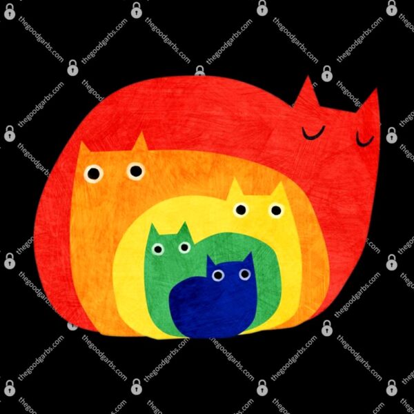 Rainbow Cats T-Shirt