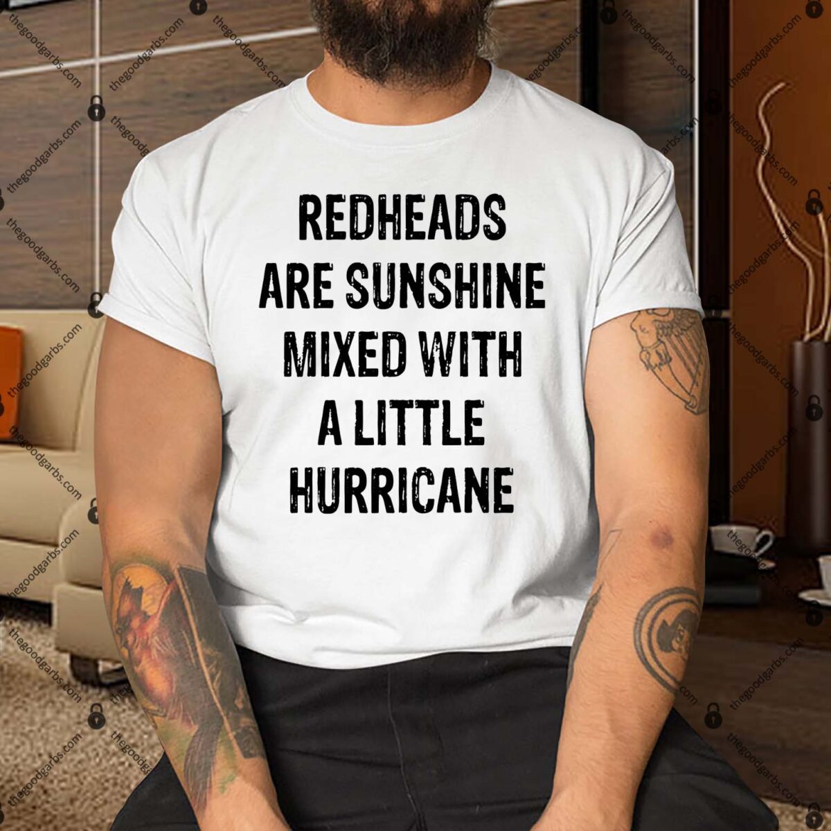 Redheads Are Sunshine Mixed With A Little Hurricane Shirt