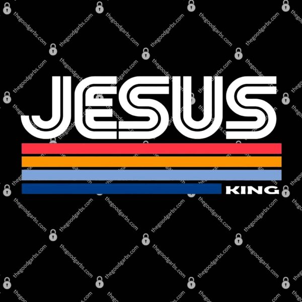 Retro Jesus King T-Shirt