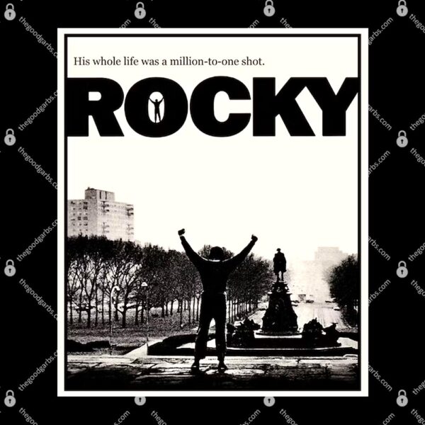 Rocky Sepia Million To One Shot T-Shirt