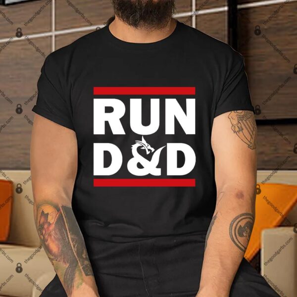 Run D&D Dungeons & Dragons Shirt