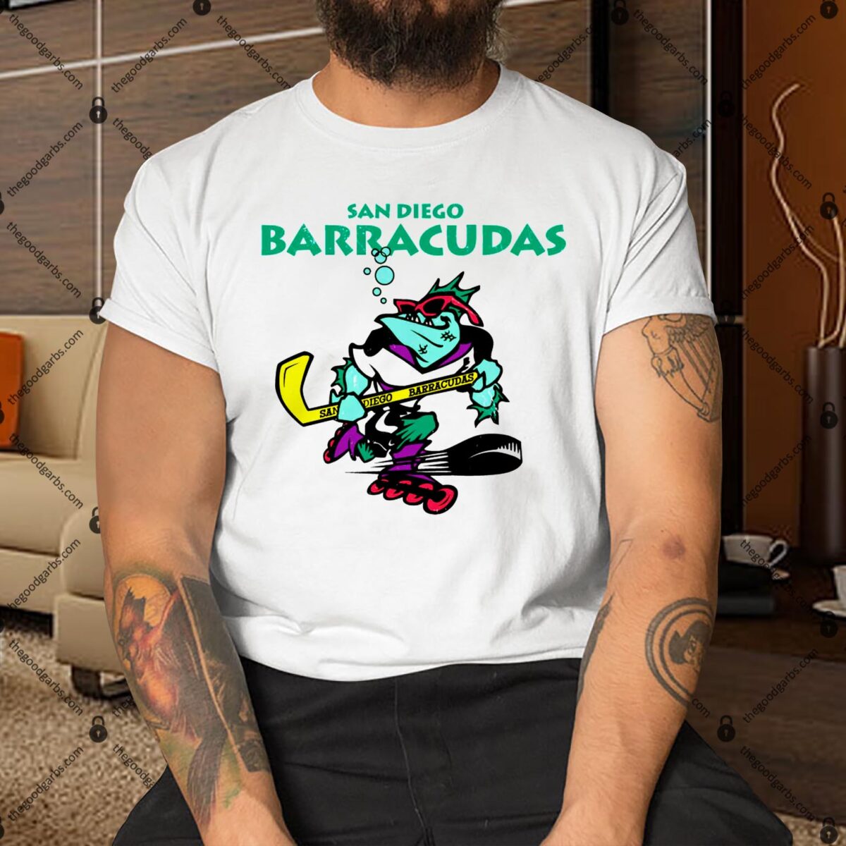 San Diego Barracudas Hockey Shirt