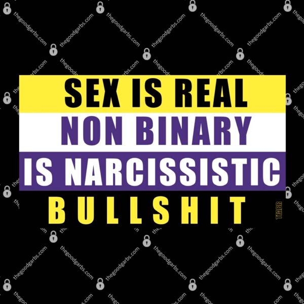 Sex Is Real Non Binary Is Narcissistic Bullshit T-Shirt