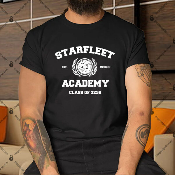 Starfleet Acadmey Class of 2258 White Shirt