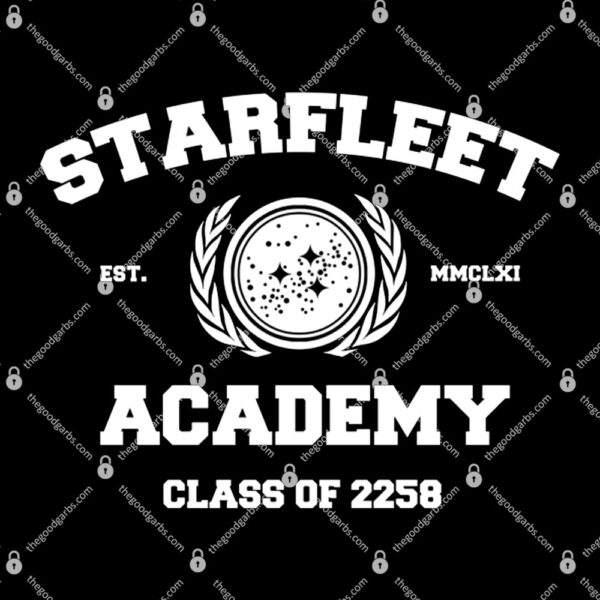 Starfleet Acadmey Class of 2258 White T-Shirt
