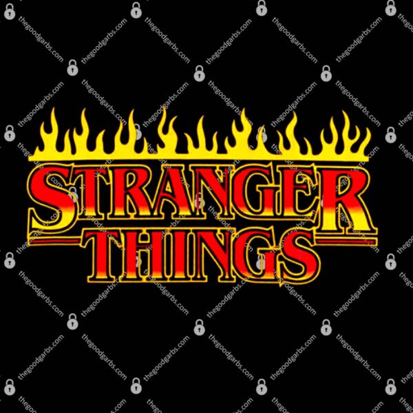 Stranger Things Fire Logo T-Shirt
