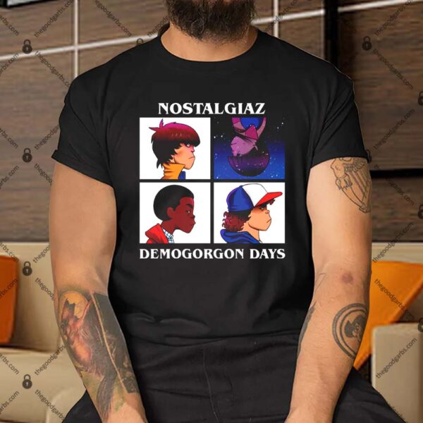 Stranger Things Nostalgiaz Demogorgon Days Shirt