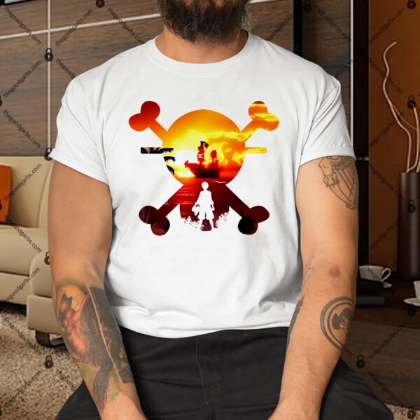 Straw Hat Prate Crew Crossbones Shirt