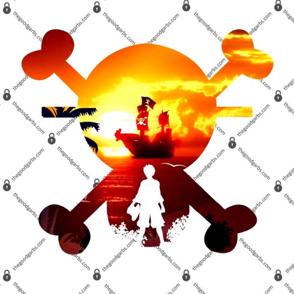 Straw Hat Prate Crew Crossbones T-Shirt