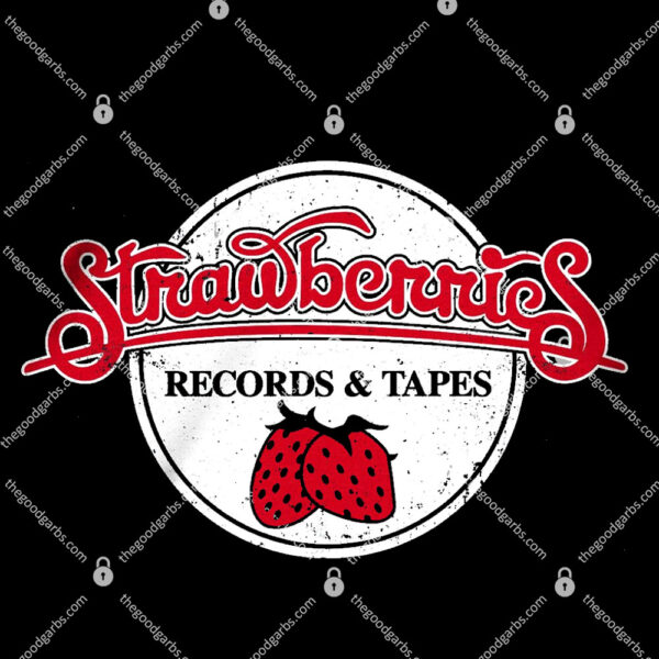 Strawberries Records And Tapes T-Shirt