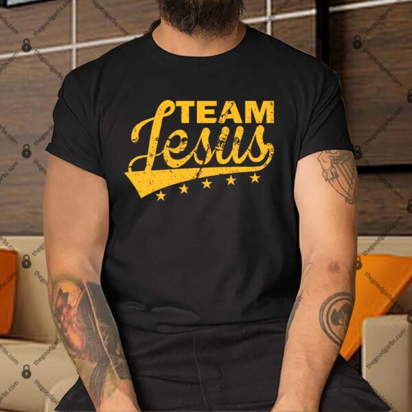 Team Jesus Vintage Christian Shirt