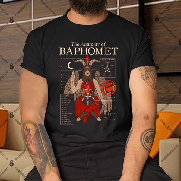 The Anatomy of Baphomet Shirt
