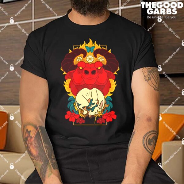 The Lady and the Bull Shirt