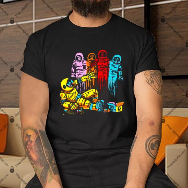 The Madness Of Mission 6 Feinstes Techno Puder Shirt