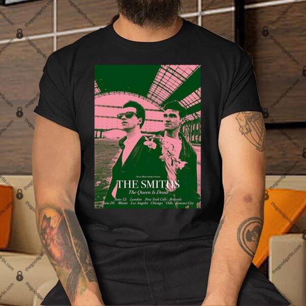 The Queen Is Dead Pink Shirt