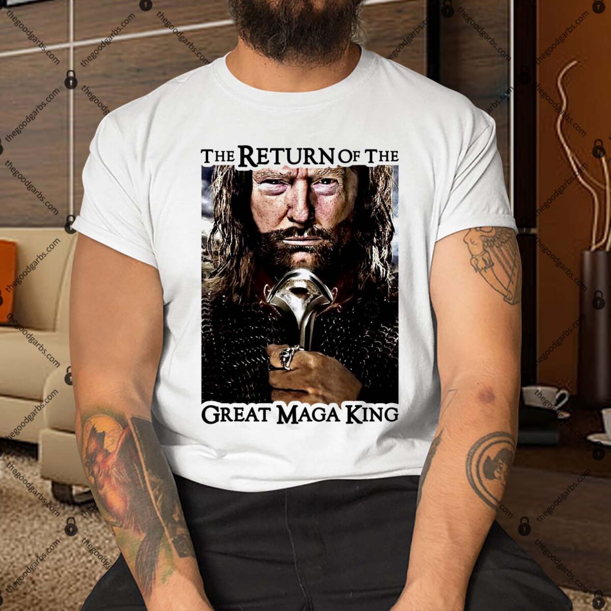 The Return Of The Great Maga King Donald Trump Shirt