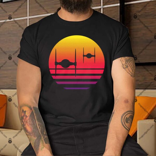 Tie Fighter Sunset Shirt
