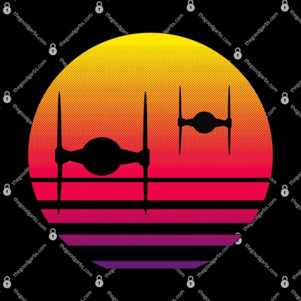 Tie Fighter Sunset T-Shirt