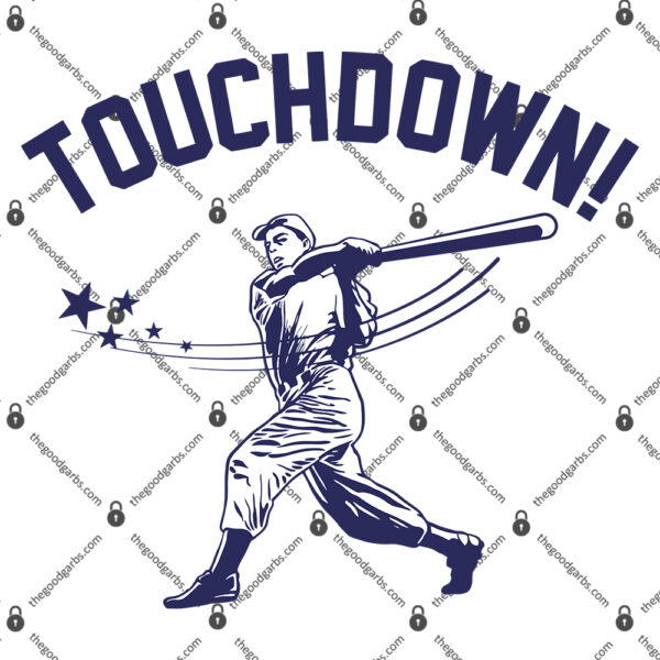 Touchdown Baseball T-Shirt