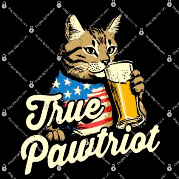 True Pawtriot Cat T-Shirt