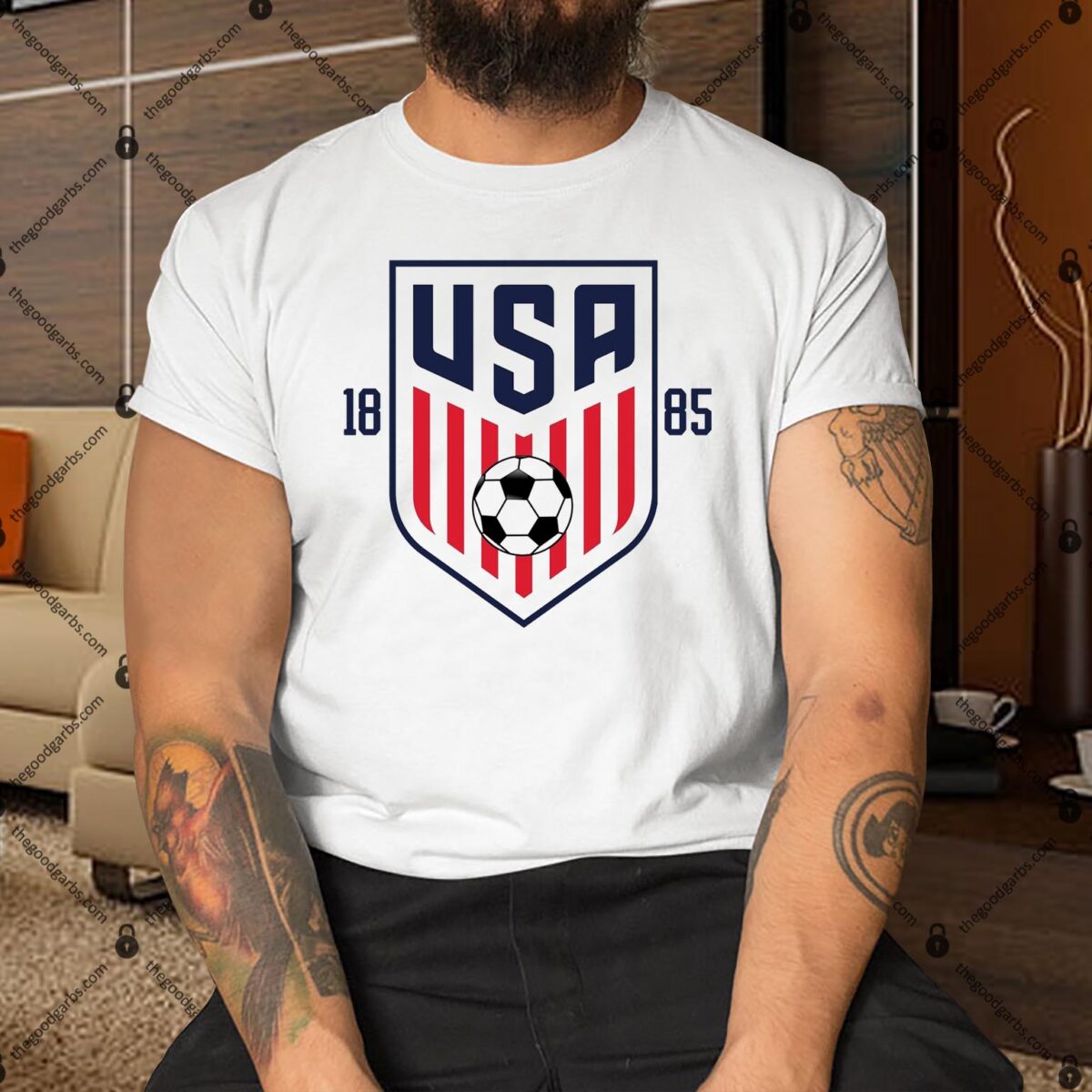 USA 1885 Soccer Tournament Shirt