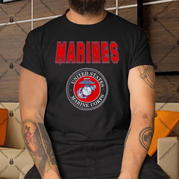 USMC Marines US Marine Corps Seal Shirt