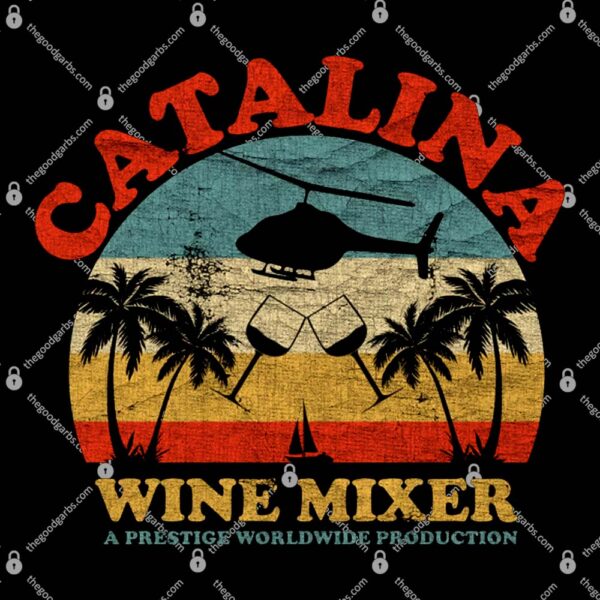 VINTAGE CATALINA WINE MIXER T-Shirt
