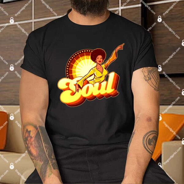 Vintage Afro Soul Retro 70s Shirt