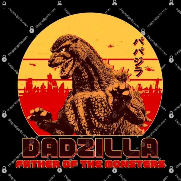 Vintage Dadzilla Father of the Monsters T-Shirt