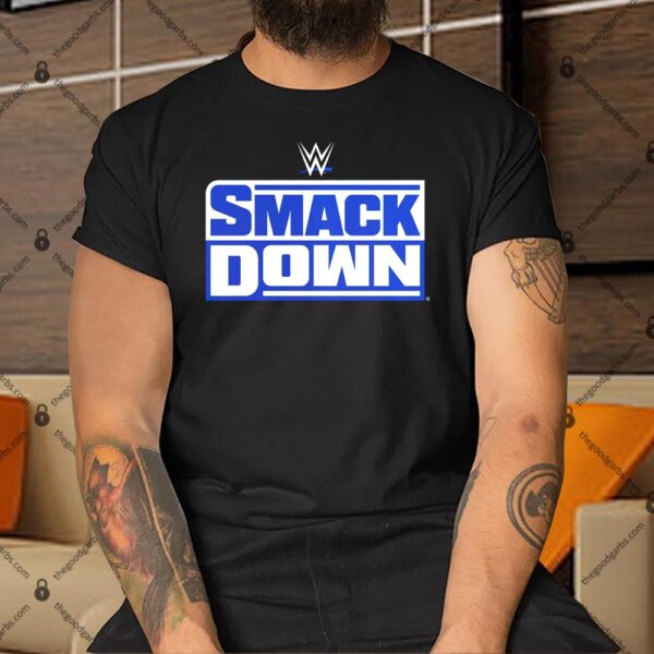 WWE Smackdown Logo Graphic Shirt