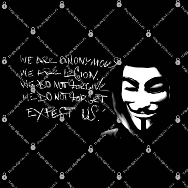 We are anonymous. We are legion. We do not forgive. We do not forget. Expect us T-Shirt