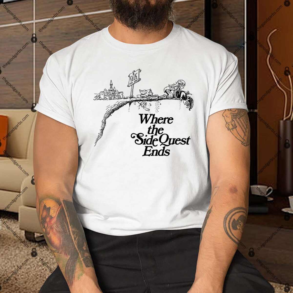 Where the Side Quest Ends Shirt