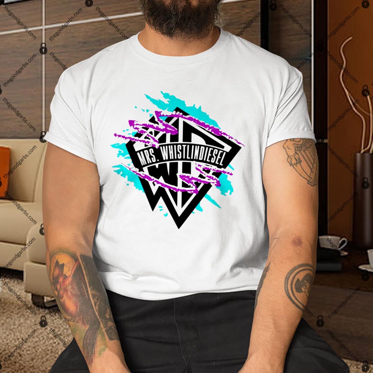 Whistlin Diesel Mrs. WD Logo Shirt