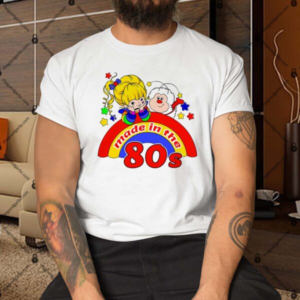 Womens Rainbow Brite Made In The 80s Fitted Shirt