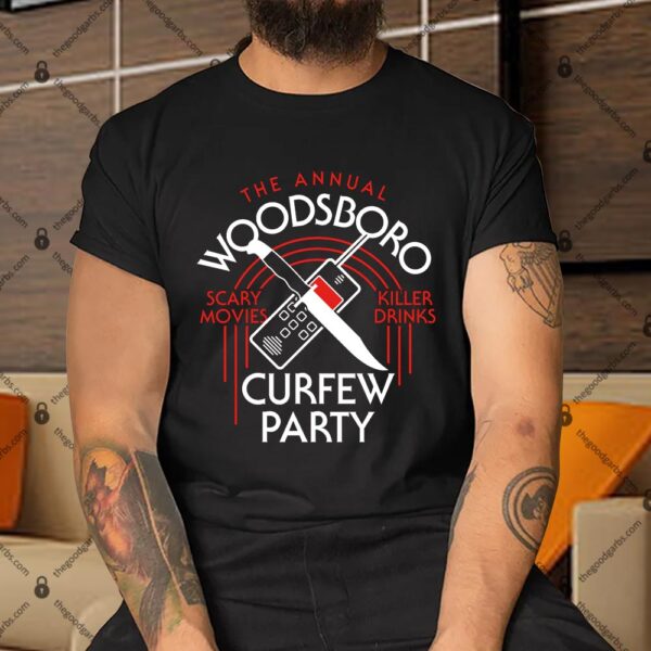 Woodsboro Curfew Party Shirt