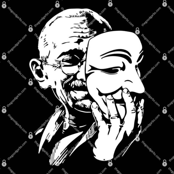 Gandhi Anonymous T-Shirt