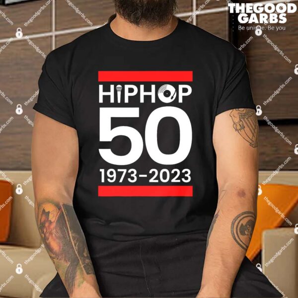 50 Years Hip Hop Retro 50th Anniversary Celebration Shirt