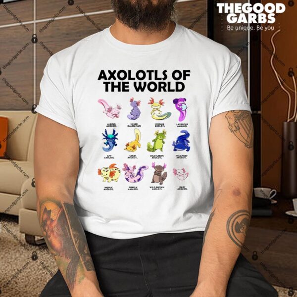 Axolotls Of The World Shirt