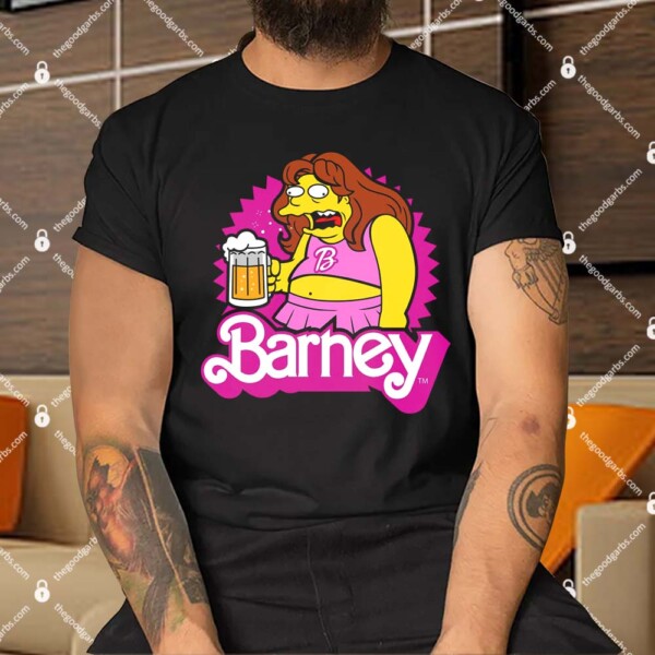 Barney Barbie Funny Parody 2023 Shirt