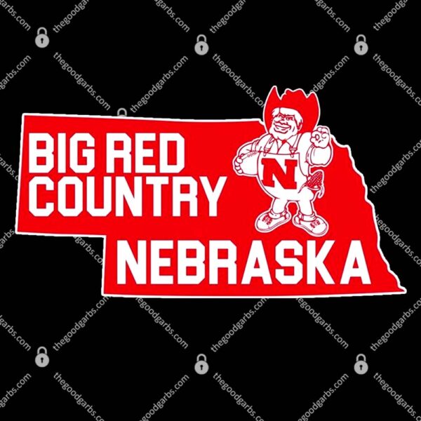 Big Red Country Nebraska T-Shirt