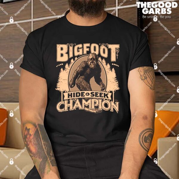Bigfoot Hide & Seek Champion Shirt